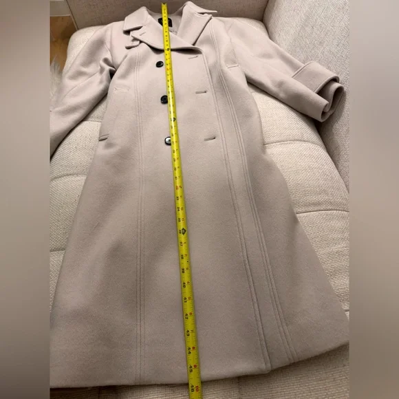 United Tokyo Made in Japan Wool Double-Breasted Belted Coat Size XS - Picture 9 of 11